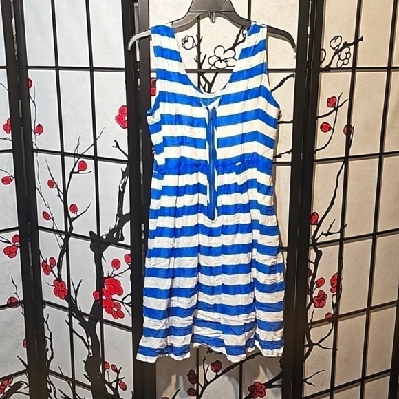 Plenty by Tracy Reese Frock Striped Dress NWT Size 10 - Picture 2 of 8